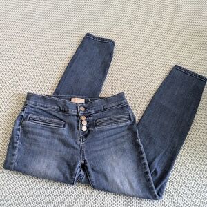 LOFT Skinny Crop Jeans Sz 24